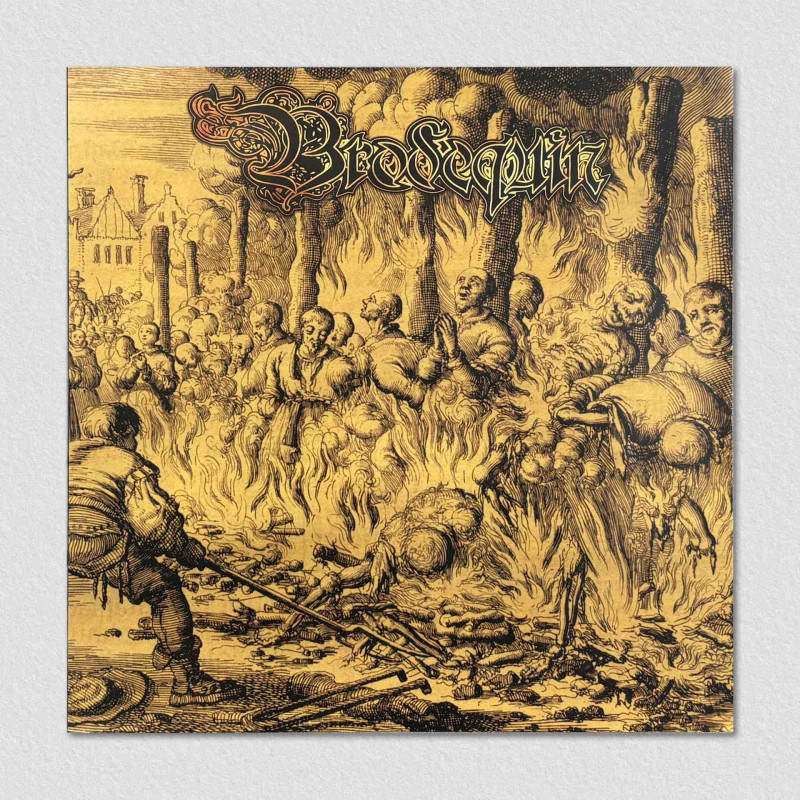 Brodequin - Festival Of Death LP (Gold Vinyl)