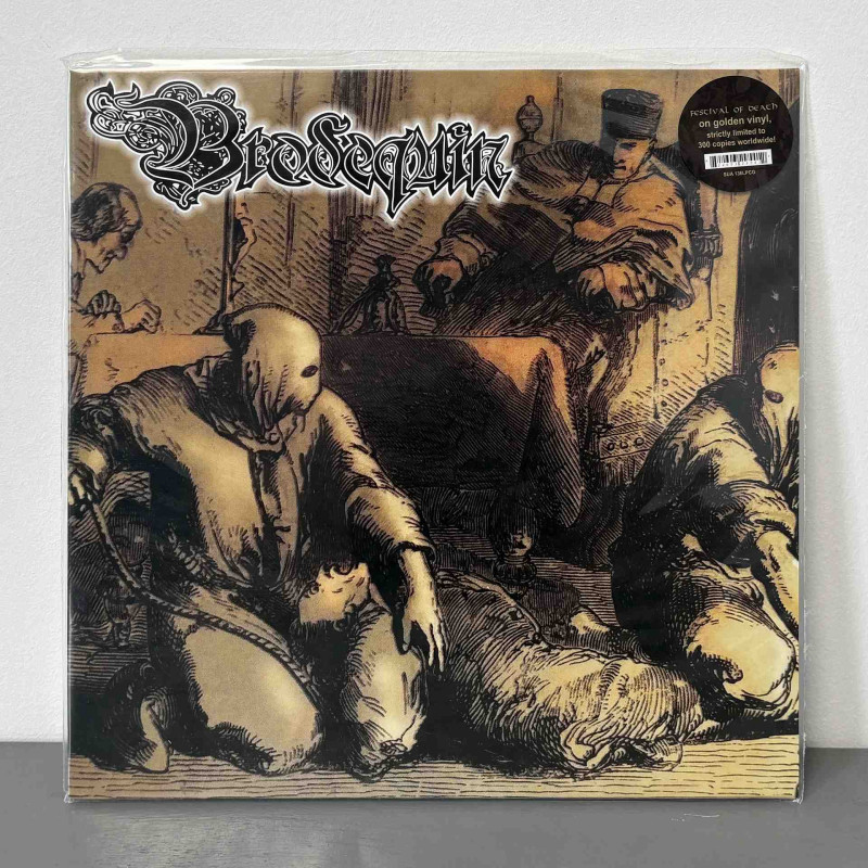 Brodequin - Festival Of Death LP (Gold Vinyl)