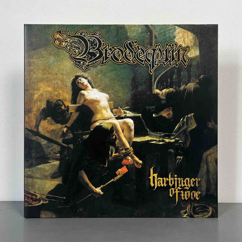 Brodequin - Harbinger Of Woe LP (Gatefold Transparent Red Vinyl)