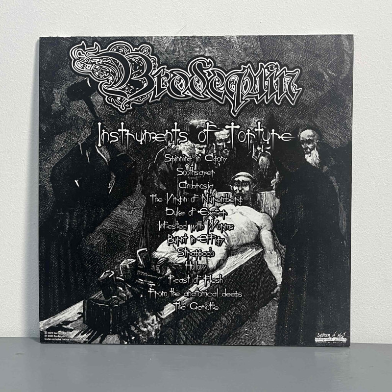 Brodequin - Instruments Of Torture LP (Silver And Black Marbled Vinyl)