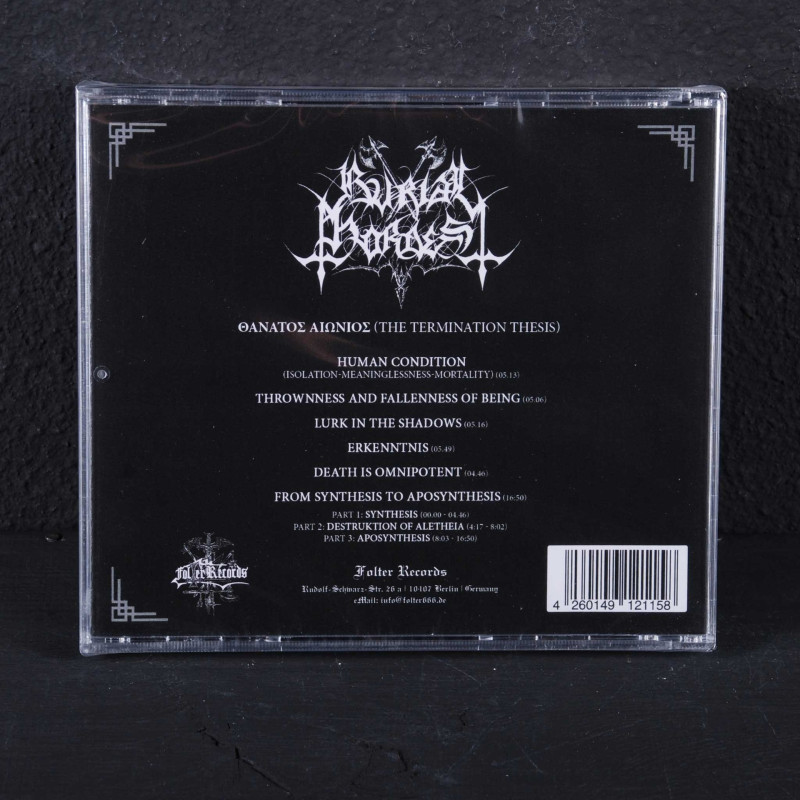 Burial Hordes - The Termination Thesis CD