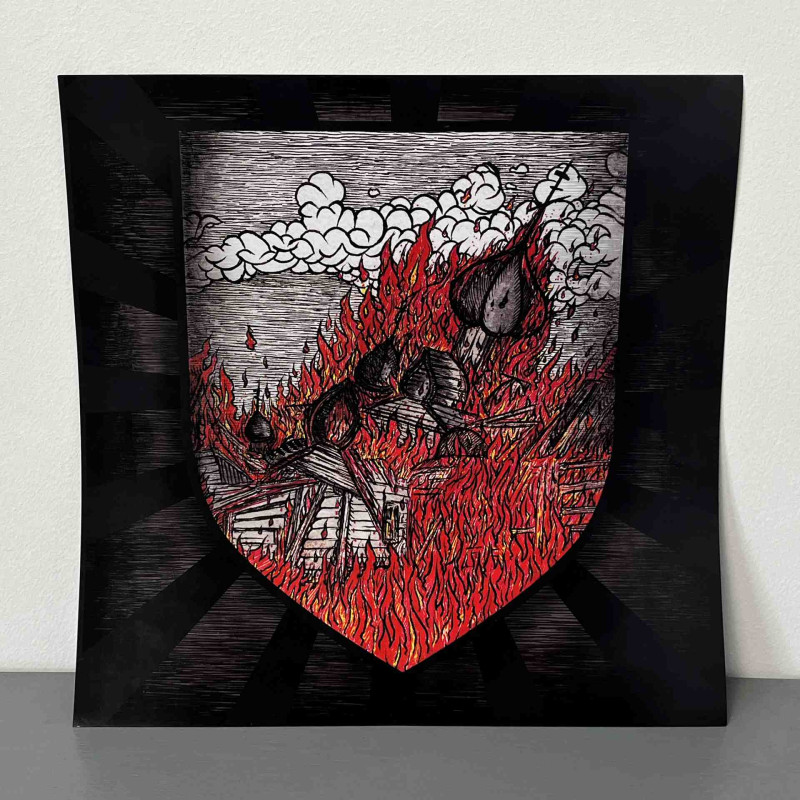 Burshtyn - Безвірник (Bezvirnyk) LP (Gatefold Ashes Of Empire Marbled Vinyl)