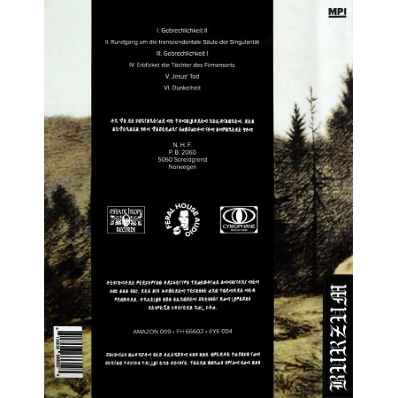 Burzum - Filosofem CD (DVD Box)