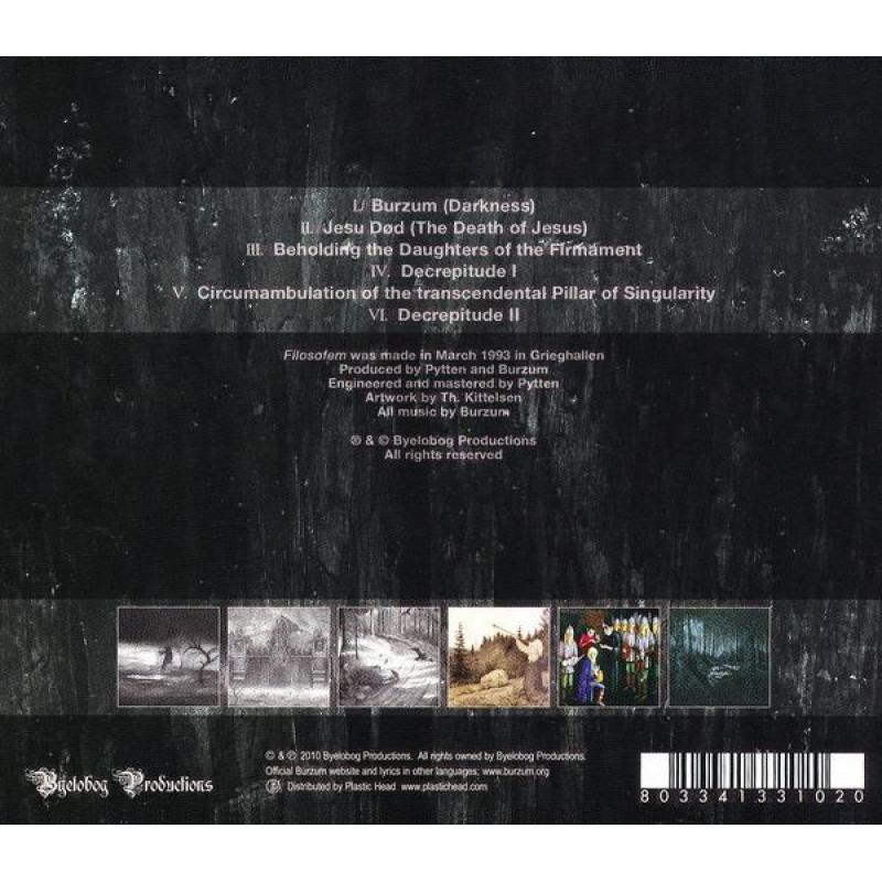 Burzum - Filosofem CD