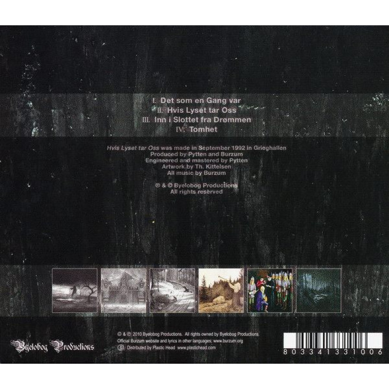 Burzum - Hvis Lyset Tar Oss CD
