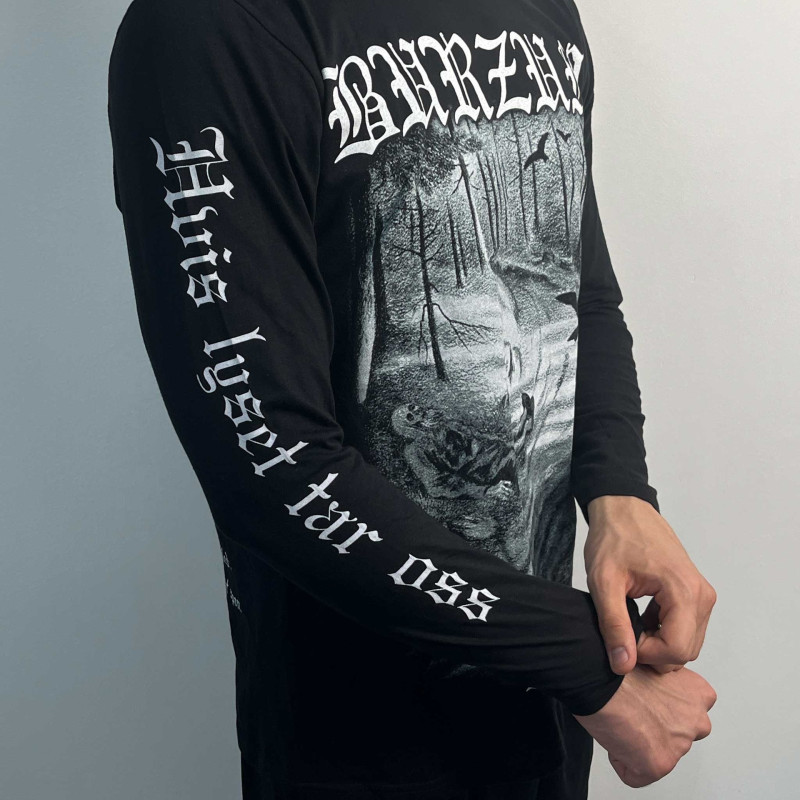Лонгслів Burzum - Hvis Lyset Tar Oss (B&C) чорний
