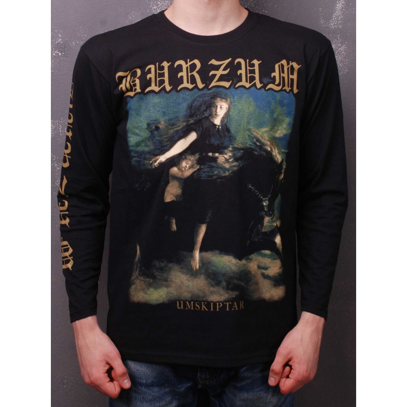 Лонгслів Burzum - Umskiptar (FOTL) чорний