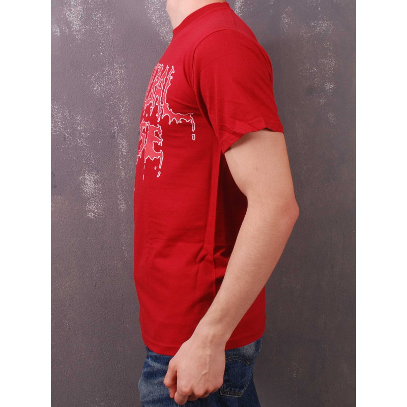 Футболка Cannibal Corpse Logo червона