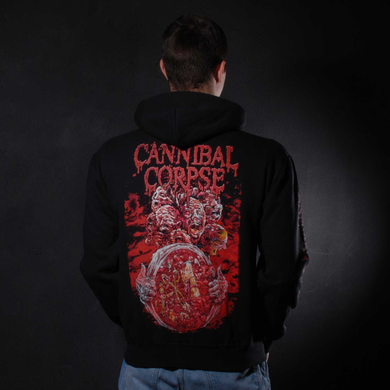 Худі Cannibal Corpse - Rotting Heads (FOTL) чорне