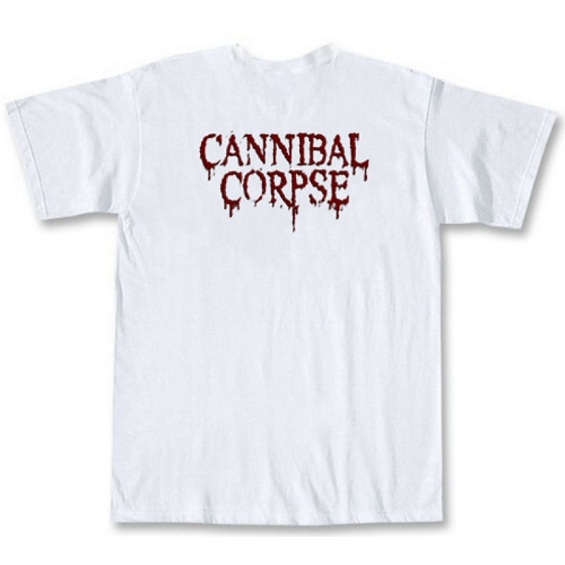 Футболка Cannibal Corpse біла