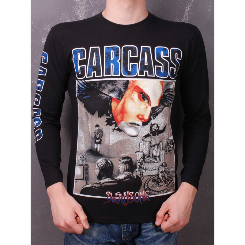 Лонгслів Carcass - Swansong (B&C) чорний