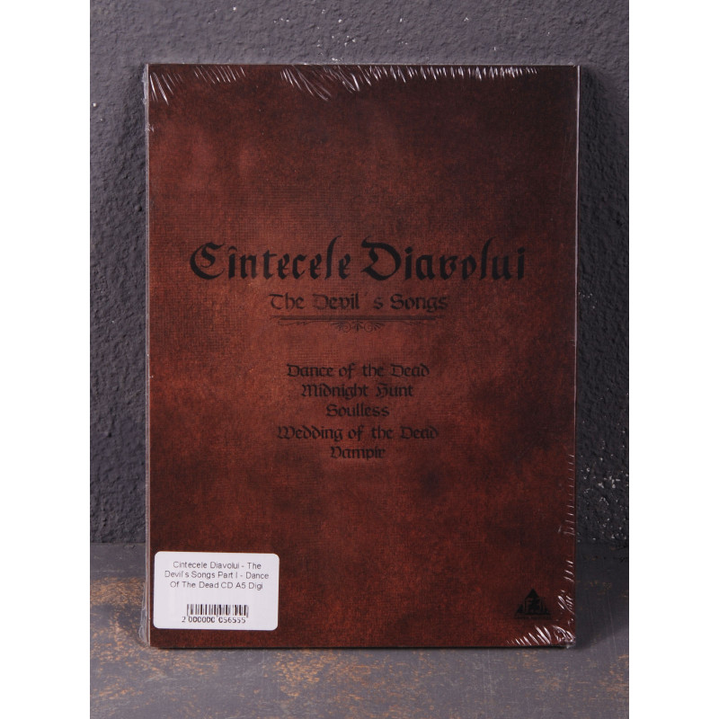 Cintecele Diavolui - The Devil’s Songs Part I - Dance Of The Dead CD A5 Digi