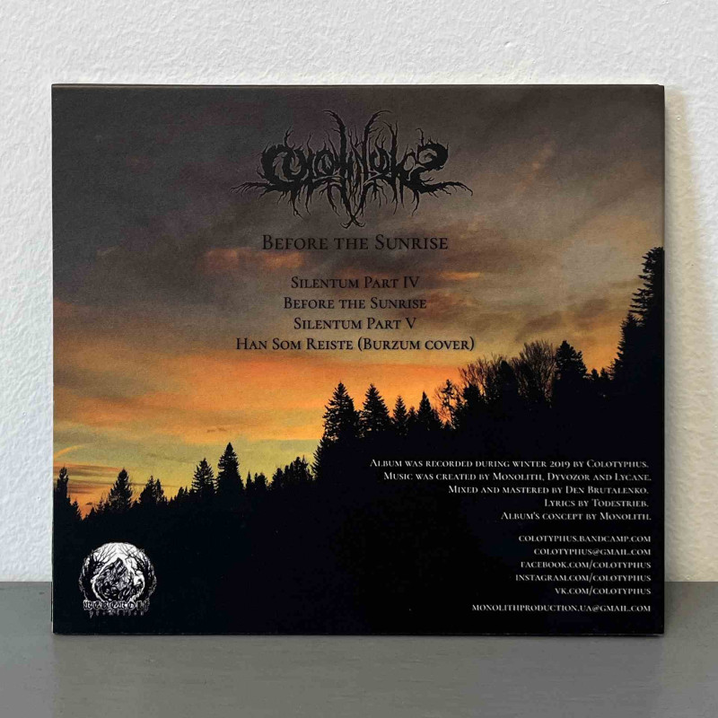 Colotyphus - Before The Sunrise / До Сходу Сонця EP CD Digipak (Сліди війни)
