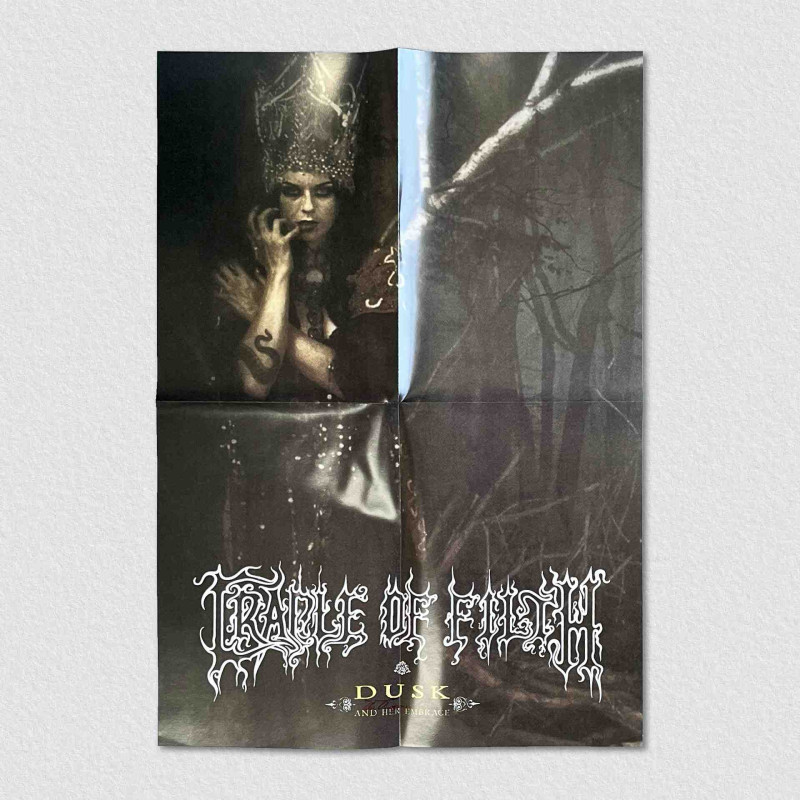 Cradle Of Filth - Dusk.... And Her Embrace (The Original Sin) 2LP (Galaxy Clear Black Transparent Vinyl)
