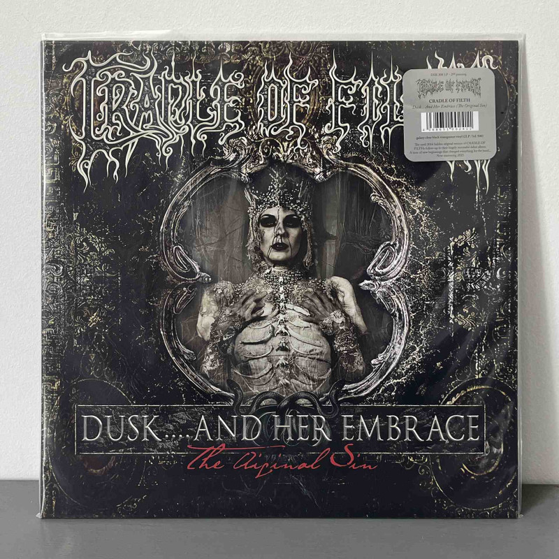 Cradle Of Filth - Dusk.... And Her Embrace (The Original Sin) 2LP (Galaxy Clear Black Transparent Vinyl)