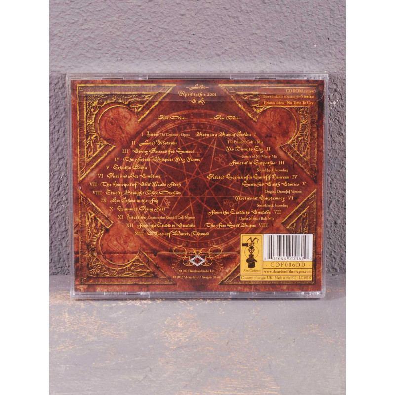 Cradle Of Filth - Live Bait For The Dead 2CD