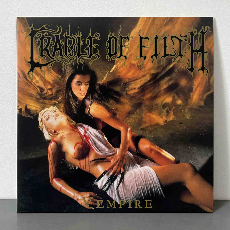 Cradle Of Filth - V Empire, Or Dark Faerytales In Phallustein LP (Orange Black Wheat Marbled Vinyl)