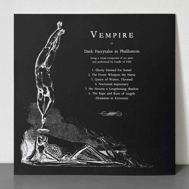 Cradle Of Filth - V Empire, Or Dark Faerytales In Phallustein LP (Orange Black Wheat Marbled Vinyl)