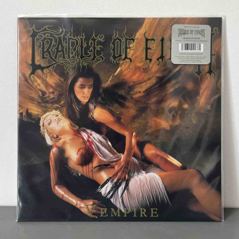 Cradle Of Filth - V Empire, Or Dark Faerytales In Phallustein LP (Orange Black Wheat Marbled Vinyl)