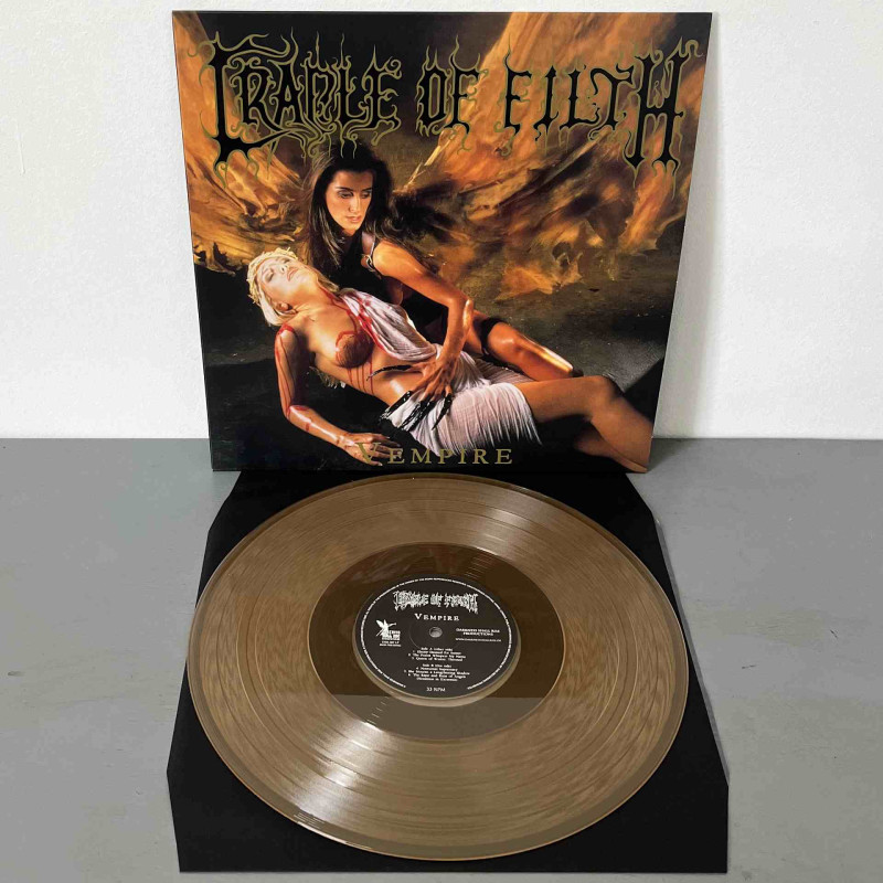 Cradle Of Filth - V Empire, Or Dark Faerytales In Phallustein LP (Transparent Wheat Vinyl)