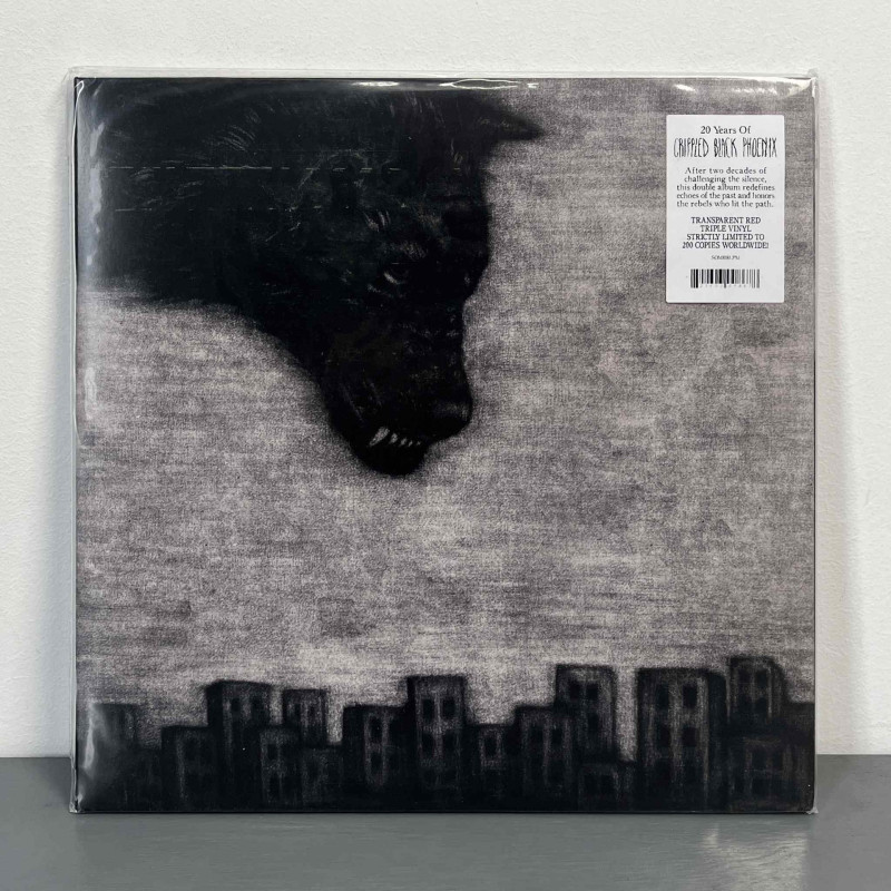 Crippled Black Phoenix - The Wolf Changes Its Fur But Not Its Nature + Horrific ... 3LP (Trifold Transparent Red Vinyl)