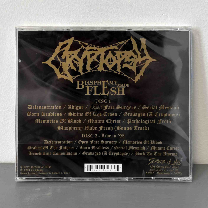 Cryptopsy - Blasphemy Made Flesh 2CD