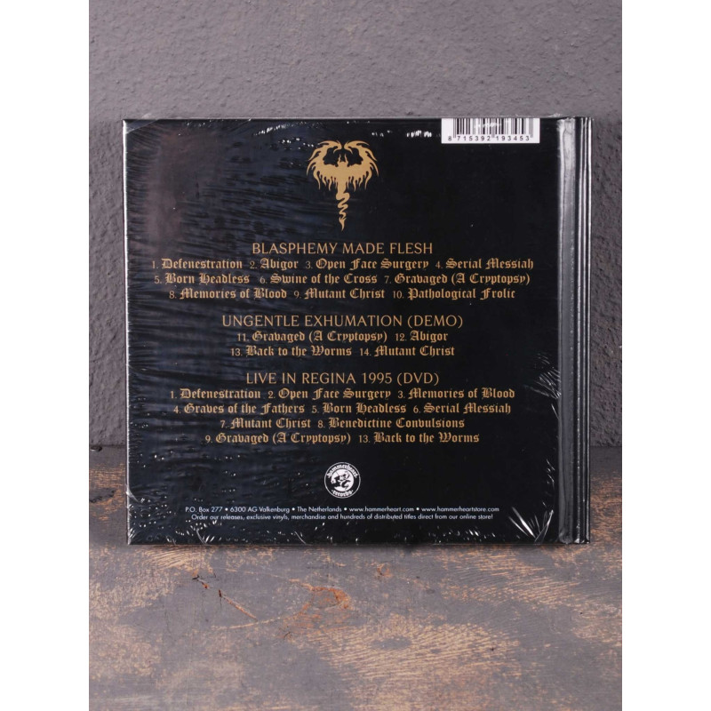 Cryptopsy - Blasphemy Made Flesh CD + DVD Digibook