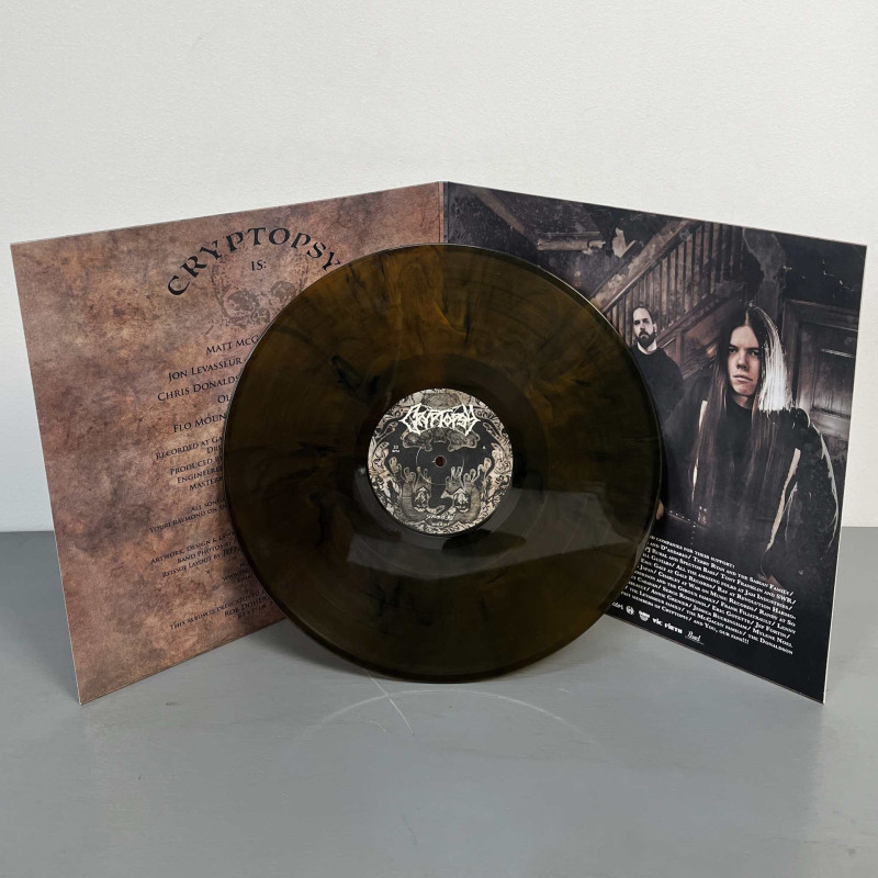 Cryptopsy - Cryptopsy (SOM) LP (Gatefold Orange And Black Marbled Vinyl)