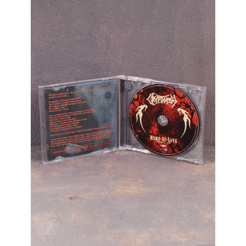 Cryptopsy - None So Live CD (Фоно)