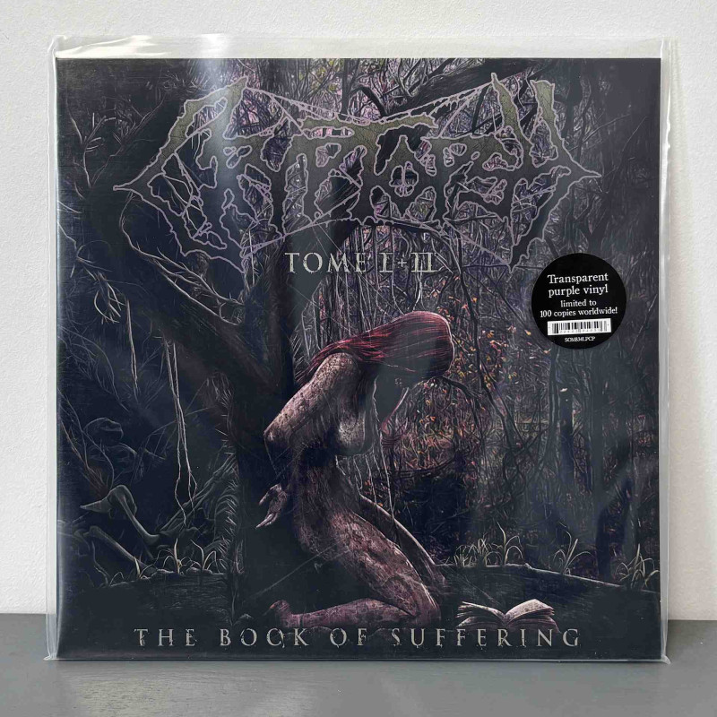 Cryptopsy - The Book Of Suffering: Tome I + II LP (Transparent Purple Vinyl)