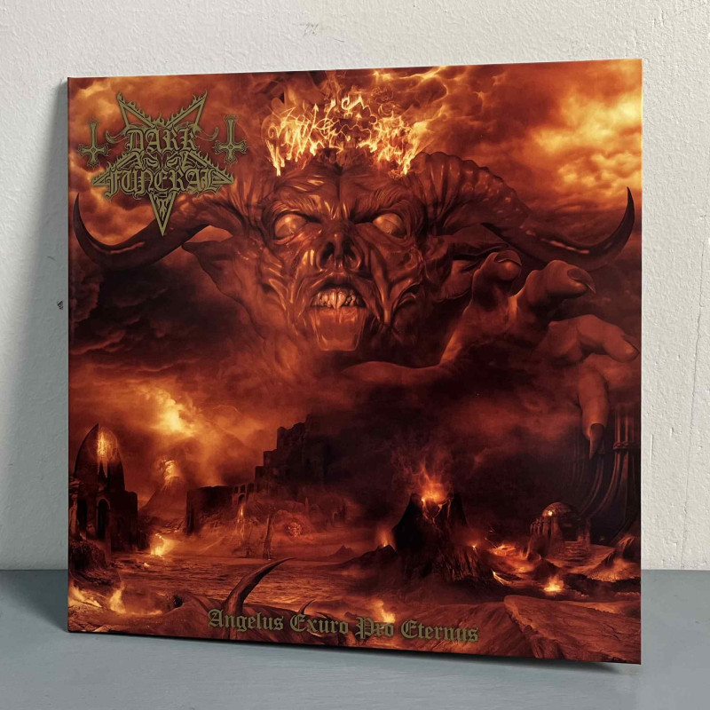 Dark Funeral - Angelus Exuro Pro Eternus LP (Gatefold Half Orange/Half Black Vinyl)