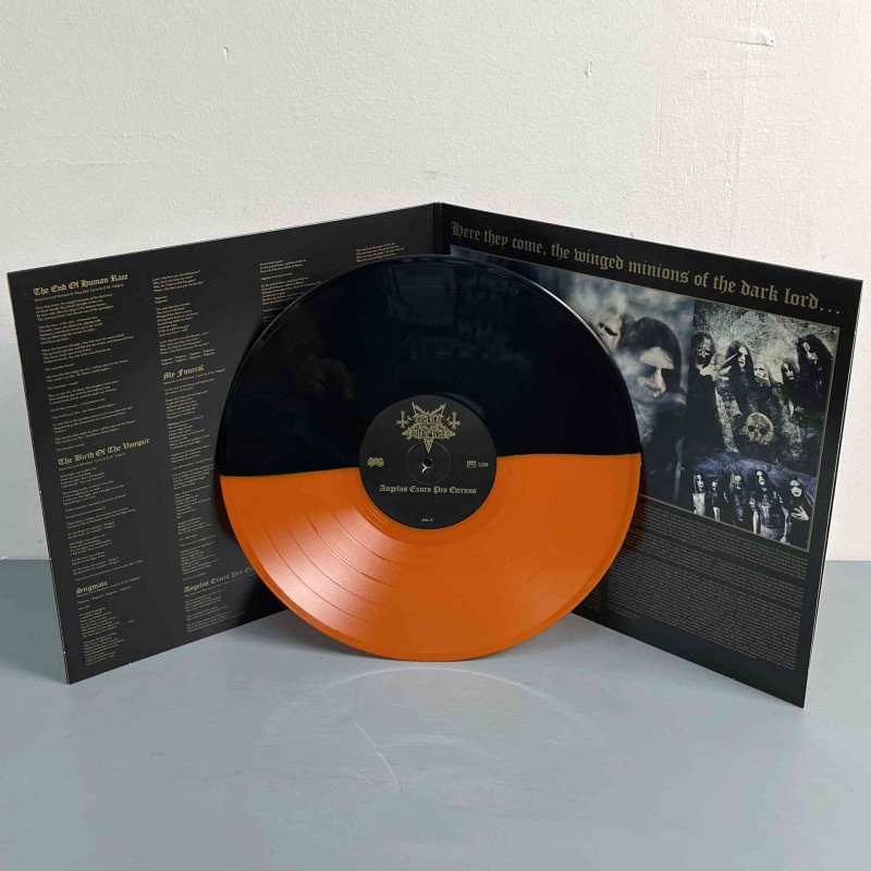 Dark Funeral - Angelus Exuro Pro Eternus LP (Gatefold Half Orange/Half Black Vinyl)