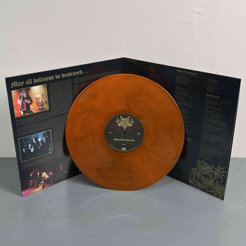 Dark Funeral - Attera Totus Sanctus LP (Gatefold Orange Crush With Black Marble Vinyl)