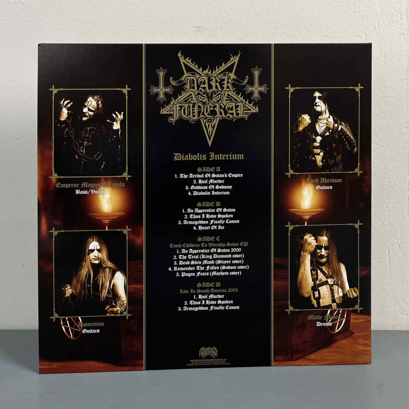 Dark Funeral - Diabolis Interium 2LP (Gatefold Half Orange/Half Black Vinyl)