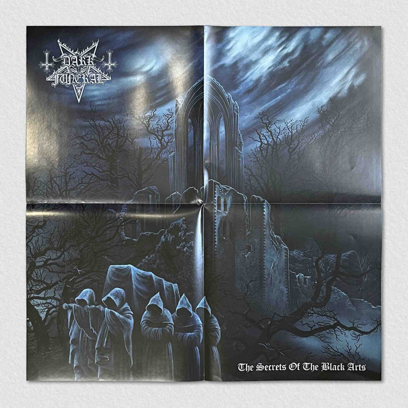 Dark Funeral - The Secrets Of The Black Arts LP (Gatefold Transparent Blue / Black Galaxy Vinyl)