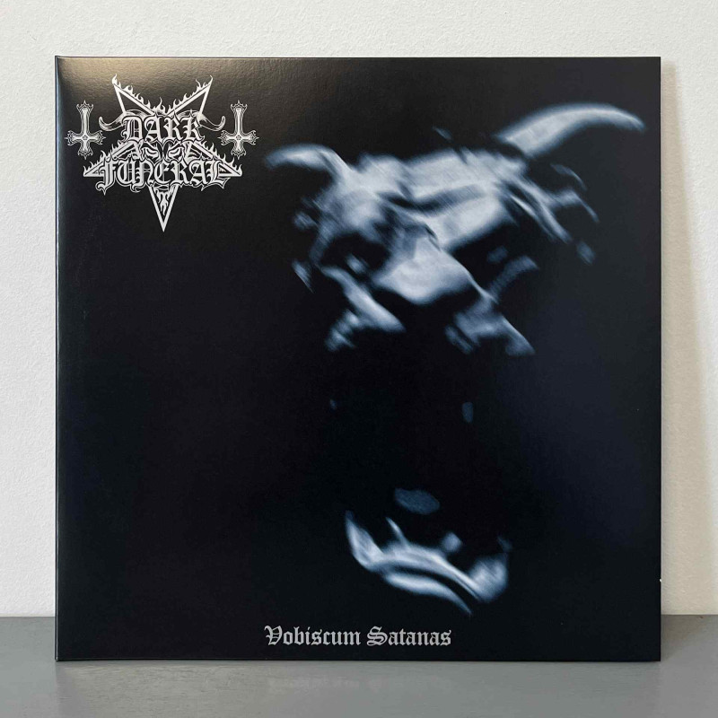 Dark Funeral - Vobiscum Satanas LP (Gatefold Transparent Blue W/ White & Blue Splatter Vinyl)