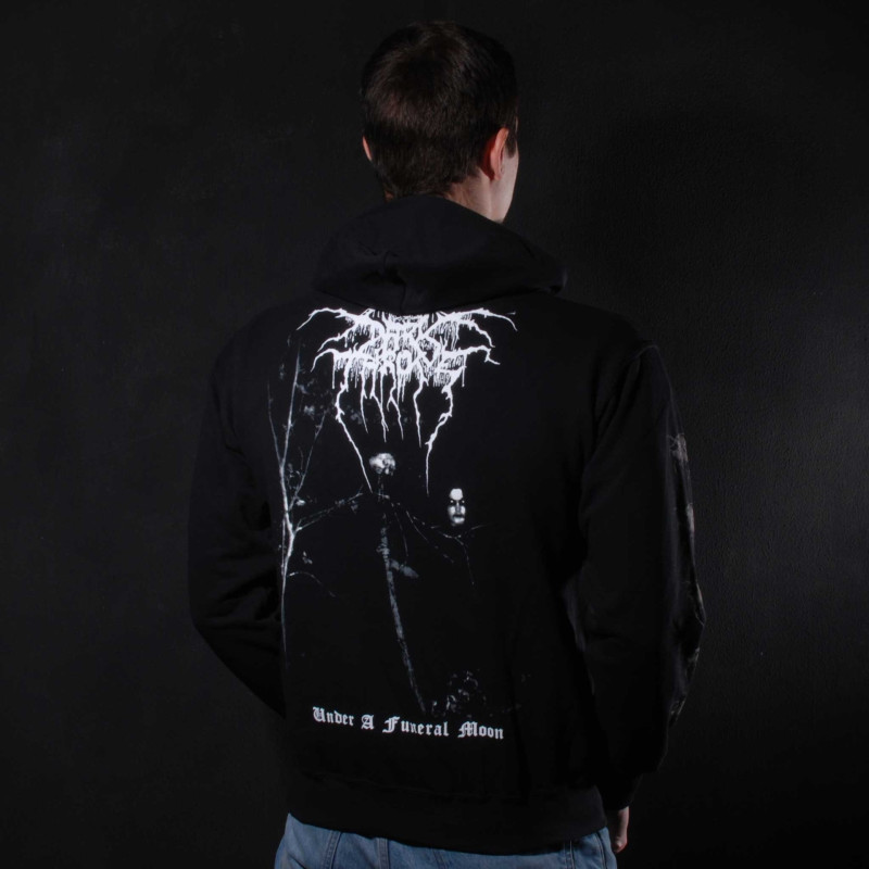 Худі Darkthrone - Under A Funeral Moon (FOTL) чорне