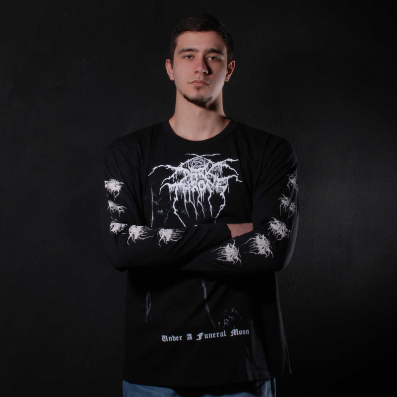 Лонгслів Darkthrone - Under A Funeral Moon (FOTL) чорний