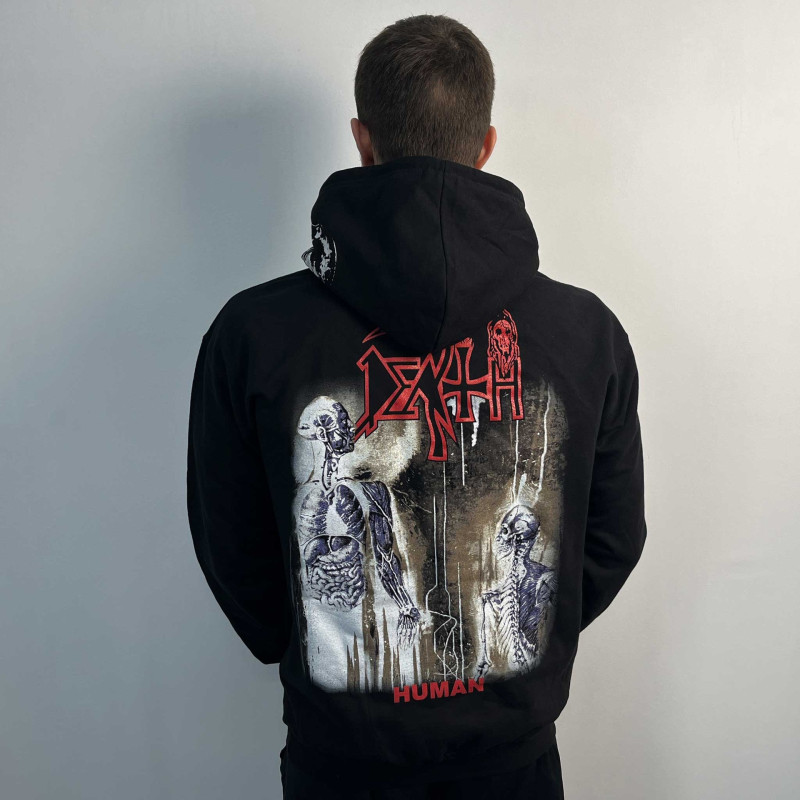 Худі Death - Human (AWDis) чорне