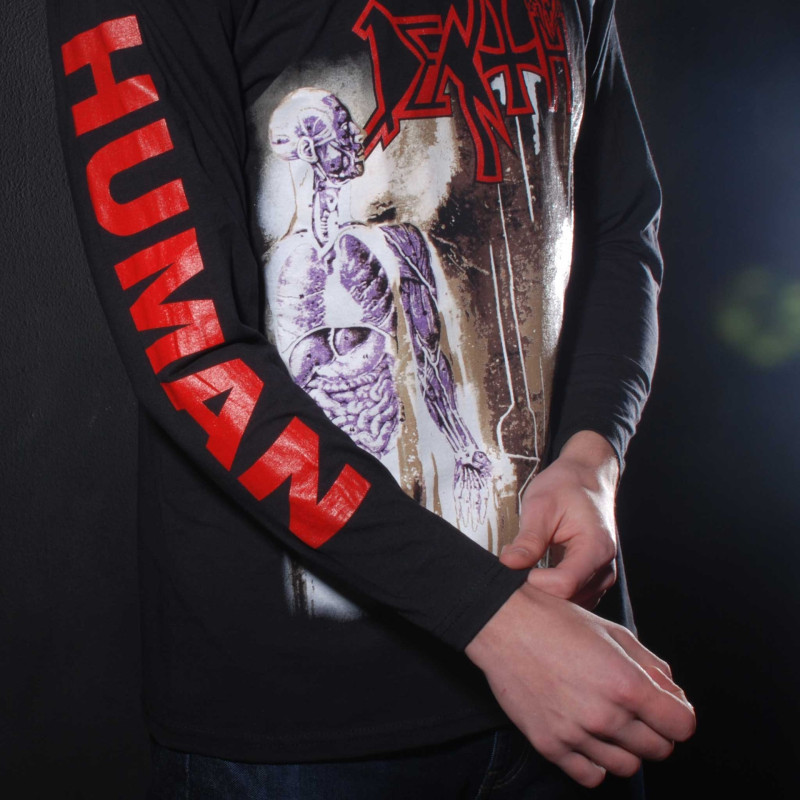 Лонгслів Death - Human (FOTL) чорний