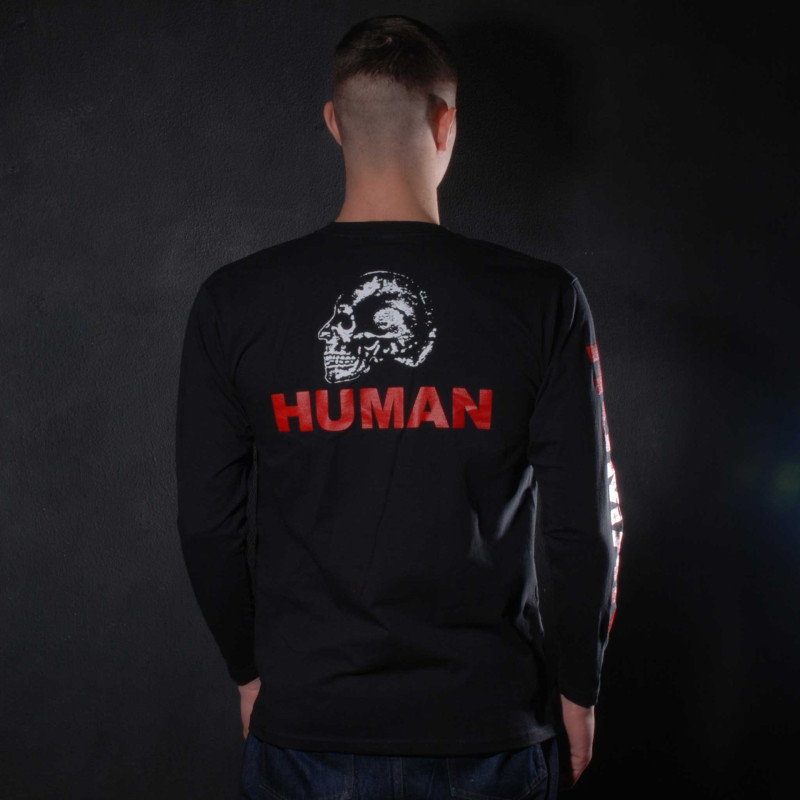 Лонгслів Death - Human (FOTL) чорний