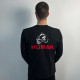 Лонгслів Death - Human (B&C) чорний
