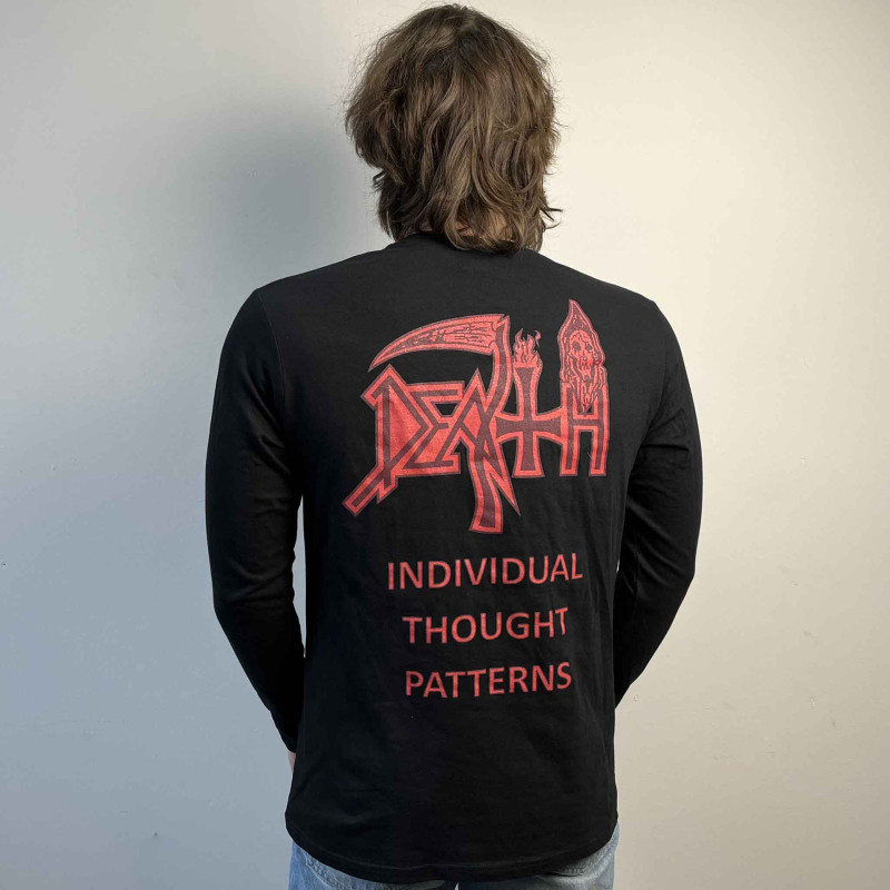 Лонгслів Death - Individual Thought Patterns (B&C) чорний
