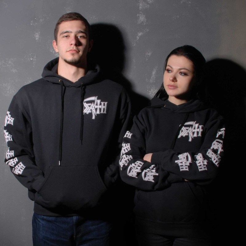 Худі Death Logo White (FOTL) чорне