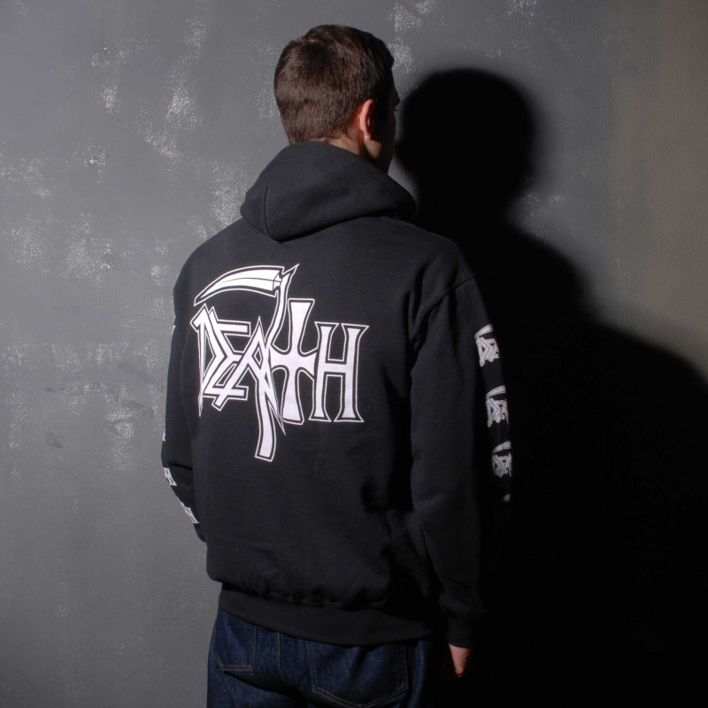 Худі Death Logo White (FOTL) чорне