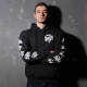 Худі Death Logo White (FOTL) чорне