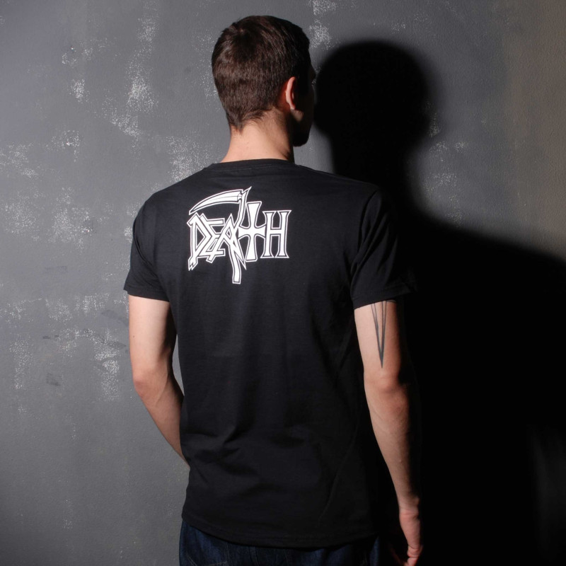 Футболка Death Logo White (FOTL) чорна