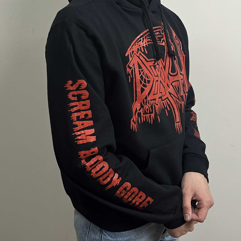 Худі Death - Scream Bloody Gore (B&C) чорне