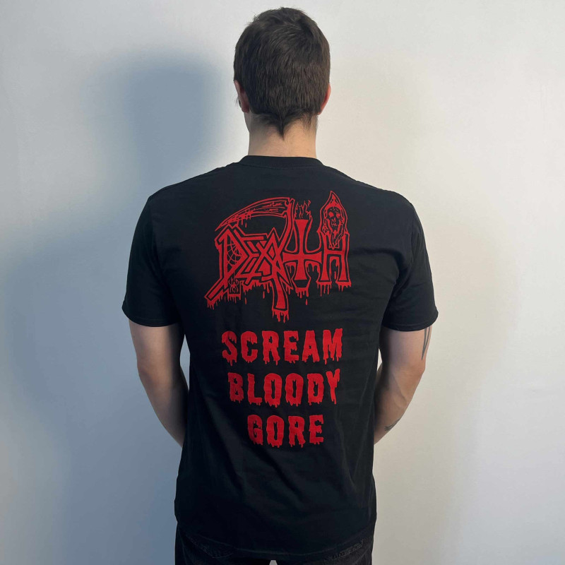 Футболка Death - Scream Bloody Gore (Gildan) чорна