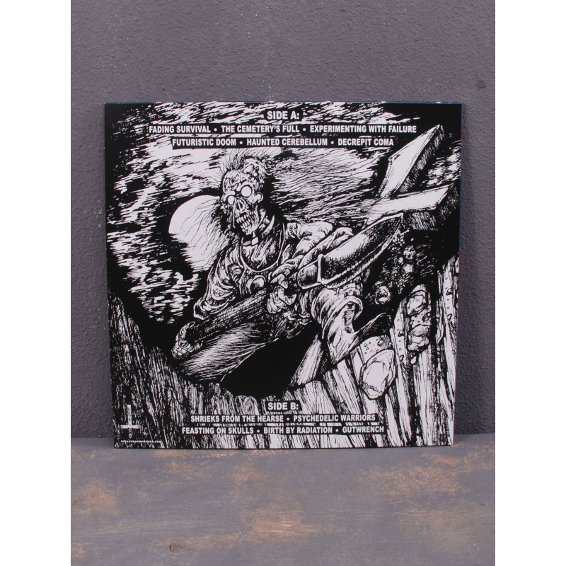 Deceased - Luck Of The Corpse LP (Baby Blue / White Swirl Vinyl)